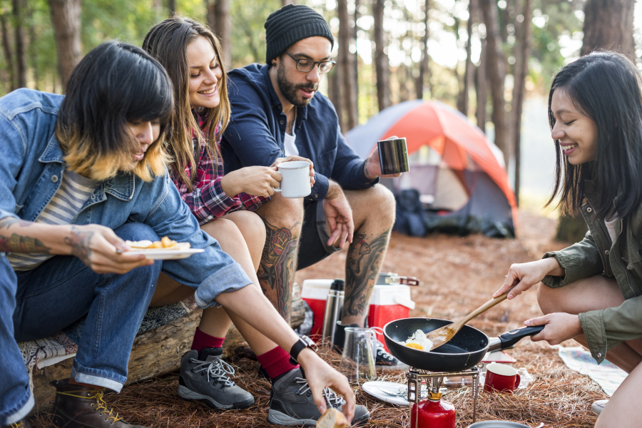 famille au camping Gard pas cher