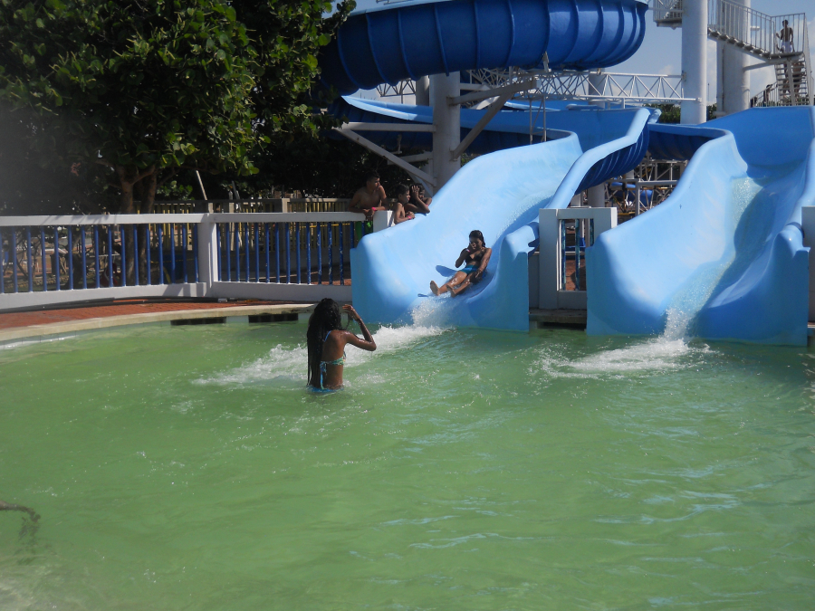 parc aquatique dans un camping en Vendée